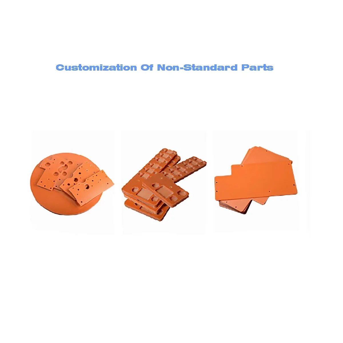 Elektrische Holzplatte in Orange-Rot, Hochtemperaturbeständig für Isolierung & Vorrichtungen – Detail 6