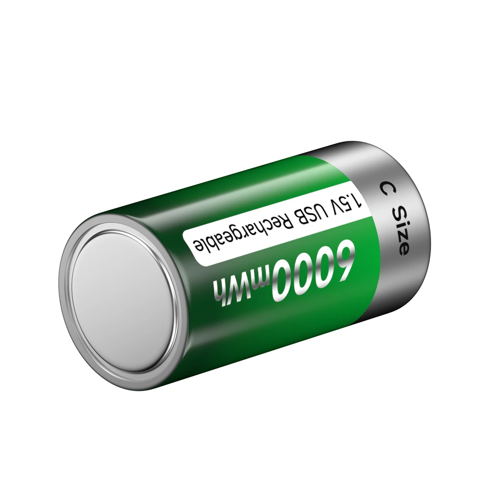 C Cell 6000mWh Lítio LR14 Bateria Tipo