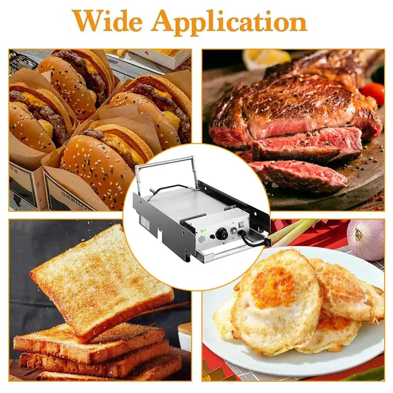 Fast/snack Food Machine SS Electric restaurant Patty Warmer Hamburger Warmer/burger Bun Toaster/patty Warmer Toaster for use 4