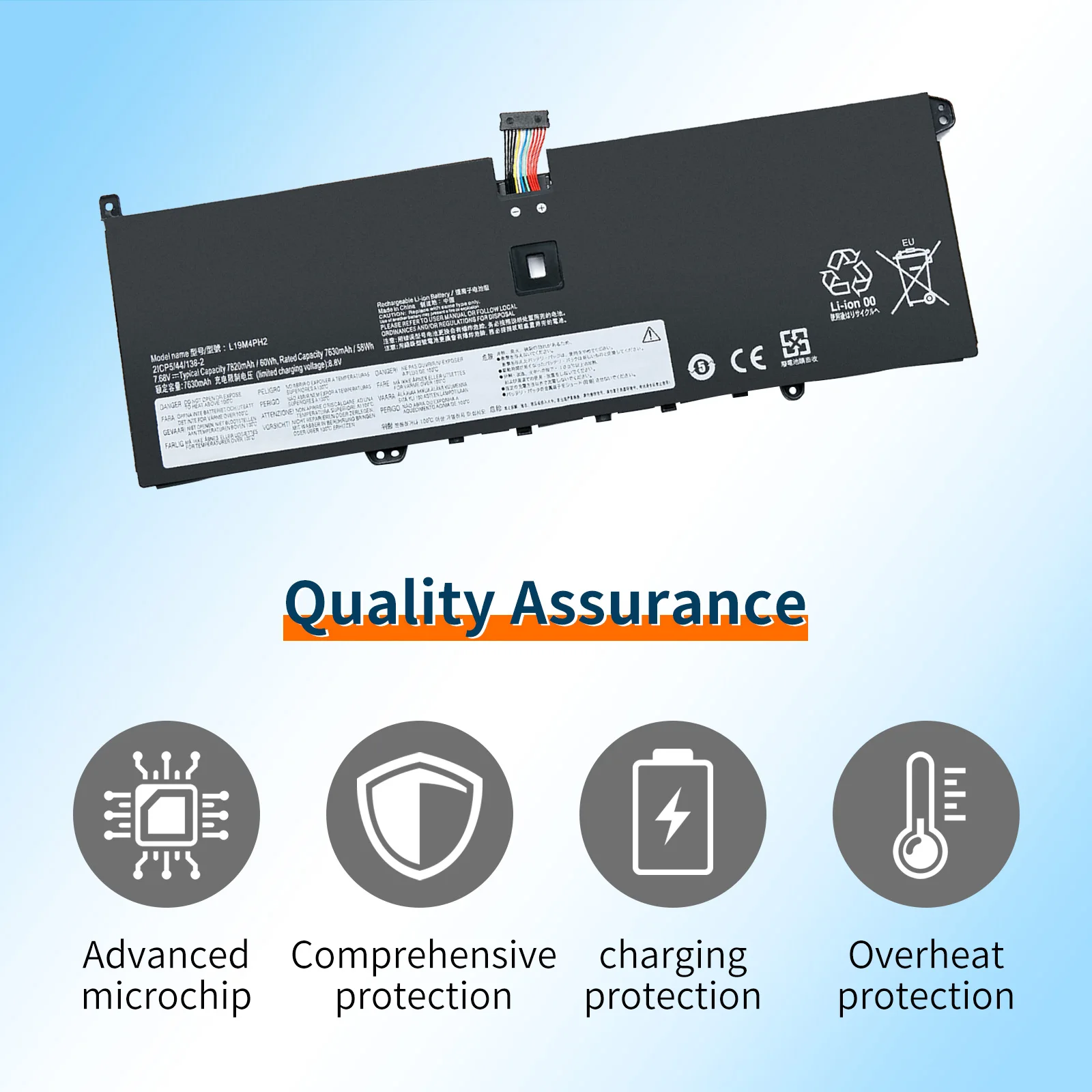 Рисунок 2 - Аккумулятор BVBH L19M4PH2 L19C4PH2