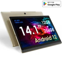 14.1inch Tablet L14 Pro Tab With Large Screen 1920*1080 IPS Screen 12GB+256GB Android 12 Tablets Deca Core 13+5MP Bluetooth WiFi 1