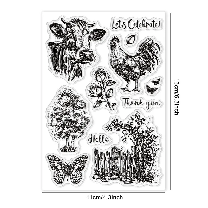 Set di fustelle e timbri per la festa della mamma, per la festa della mamma, per realizzare biglietti, scrapbooking, decorazioni per album