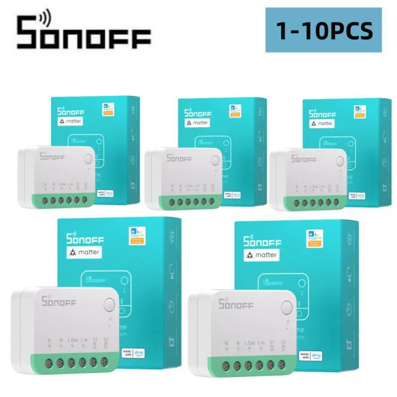 

Мини-переключатель SONOFF MINIR4M с поддержкой Wi-Fi и голосовым управлением