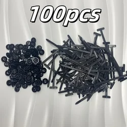 Pack of 100 Heavy - Duty Self - Locking Nylon Cable Ties - UV - Resistant, High - Strength Fasteners for Versatile Use in Various Settings (100pcs)