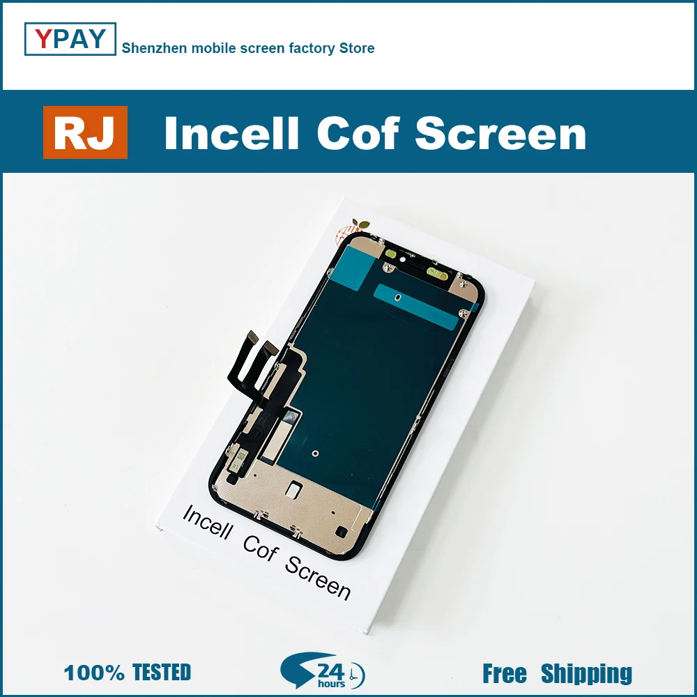RJ Screen For iPhone X XR XsMax 11 12 13 13Pro 14 LCD Display