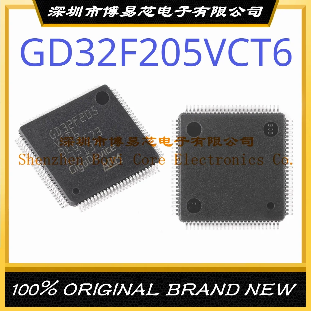 GD32F205VCT6 Package LQFP-100 New Original Genuine Microcontroller IC Chip Microcontroller (MCU/MPU/SOC) stm32f302 stm32f302rbt6 stm32f302rbt stm32f302rb stm32f302r stm32f stm32 stm new original ic mcu chip lqfp 64