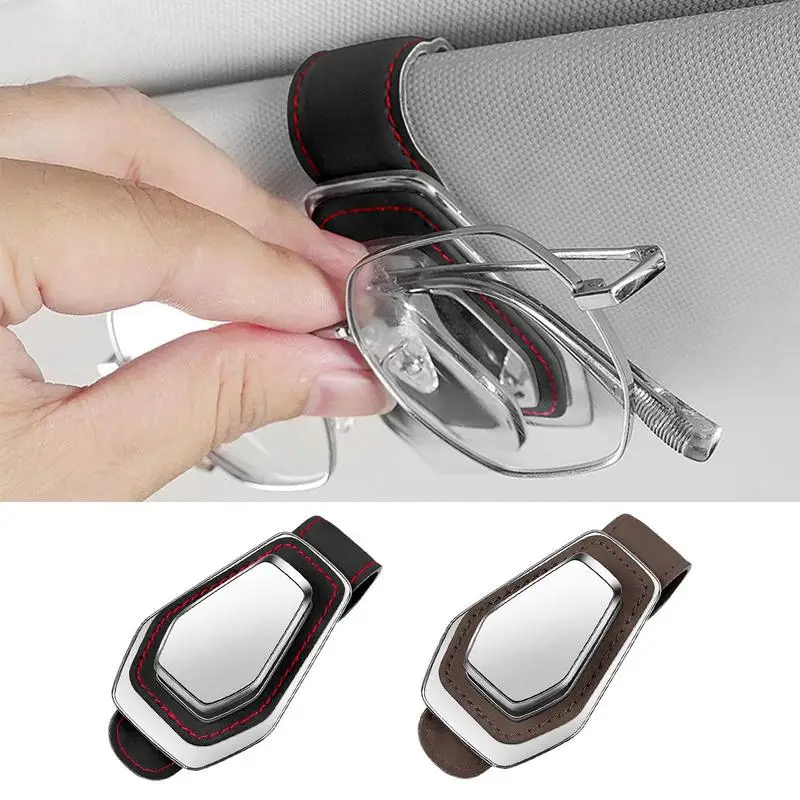 

Sun Visor Glasses Holder Clip automotive Glasses Clip Organizer automobile mount eye wear ticket clamp hanger for trucks cars