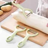 Stainless steel peeler with PP handle, potato and household vegetable and fruit peeler, fruit knife, kitchen utensils 2
