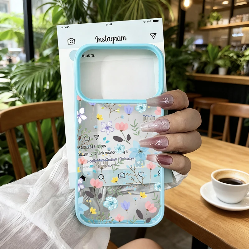 for IPhone 17Pro Cartoon Flower Phone Case for IPhone 17 Pro 17