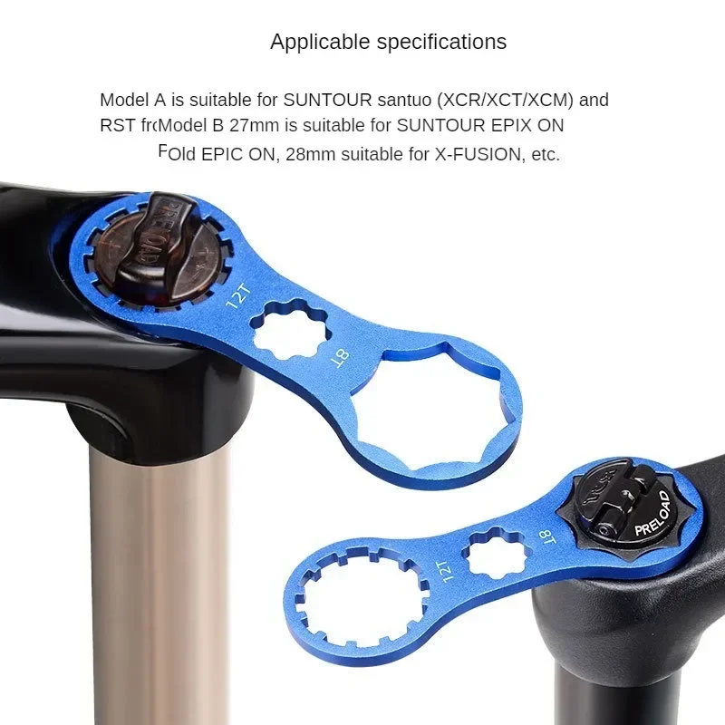 ShockAbsorberRemovalToolBicycleForkShoulderCapWrenchSantoXCM