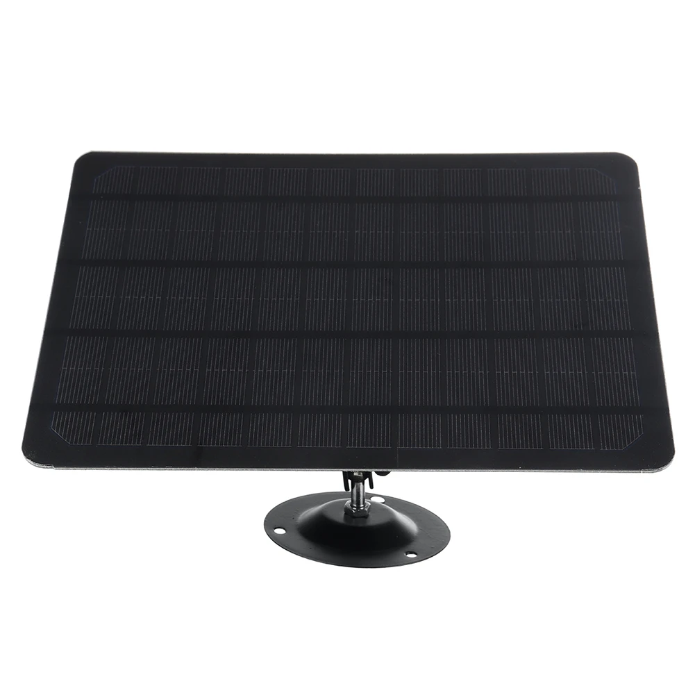 5V 20W Home Security Camera Solar Cells Charger Panel USB Waterproof Outdoor Camping Solar Panel Lights Lighting Power Supply