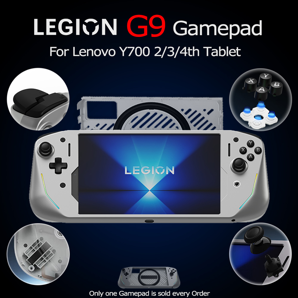 LEGION G9 Gamepad For Lenovo Y700 2/3/4th Tablet Game Controller Vibration Motor High Precision Hall Rocker Gaming Handle