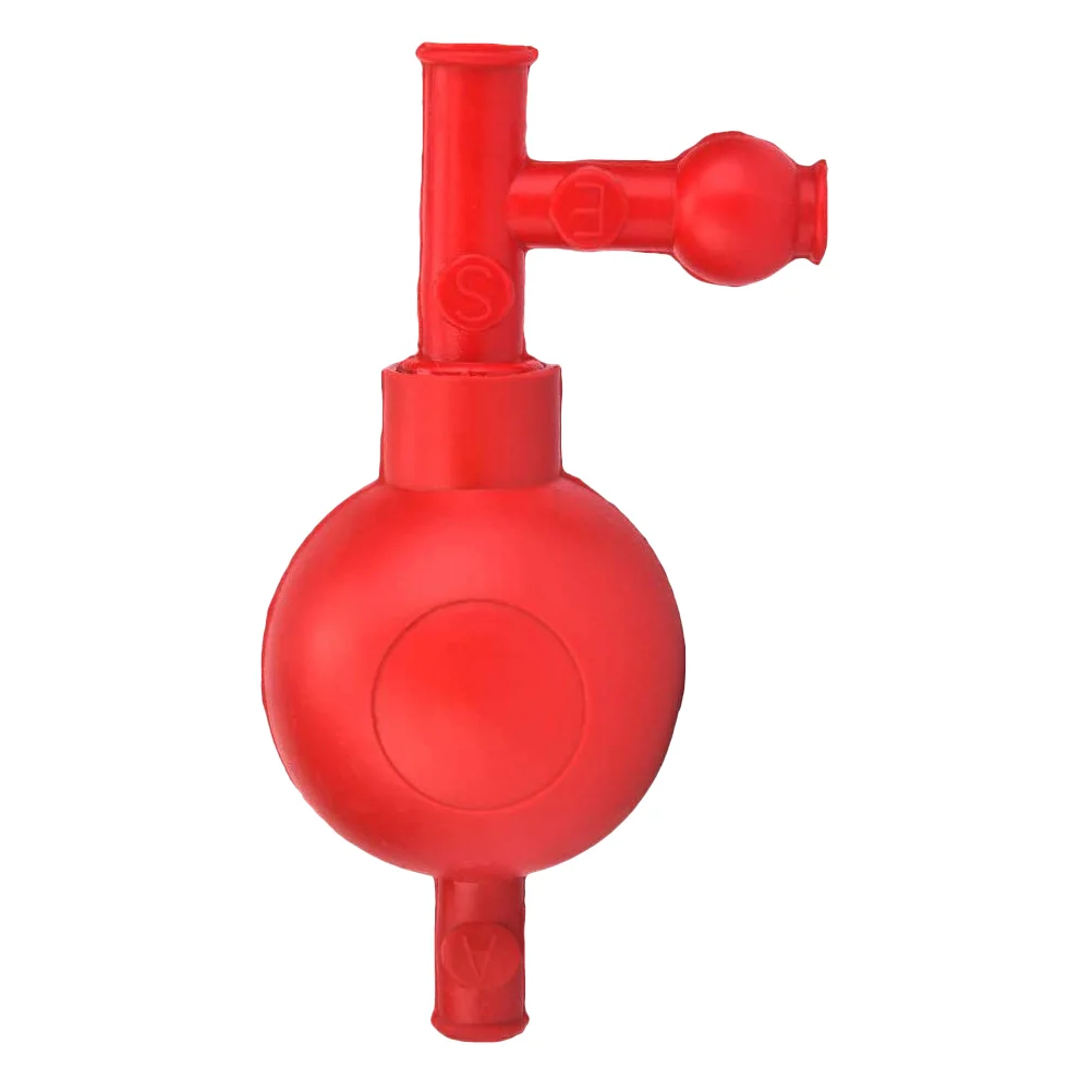 

Лампочка, количественная всасывающая шаровая 3 клапана, наполнитель для пипетки, выделенный резиновый красный