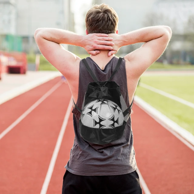 Borsa Per Palloni Kissral - Capacità 10-15 Palloni, 110x49 Cm, Tessuto Oxford Impermeabile - Foto 12