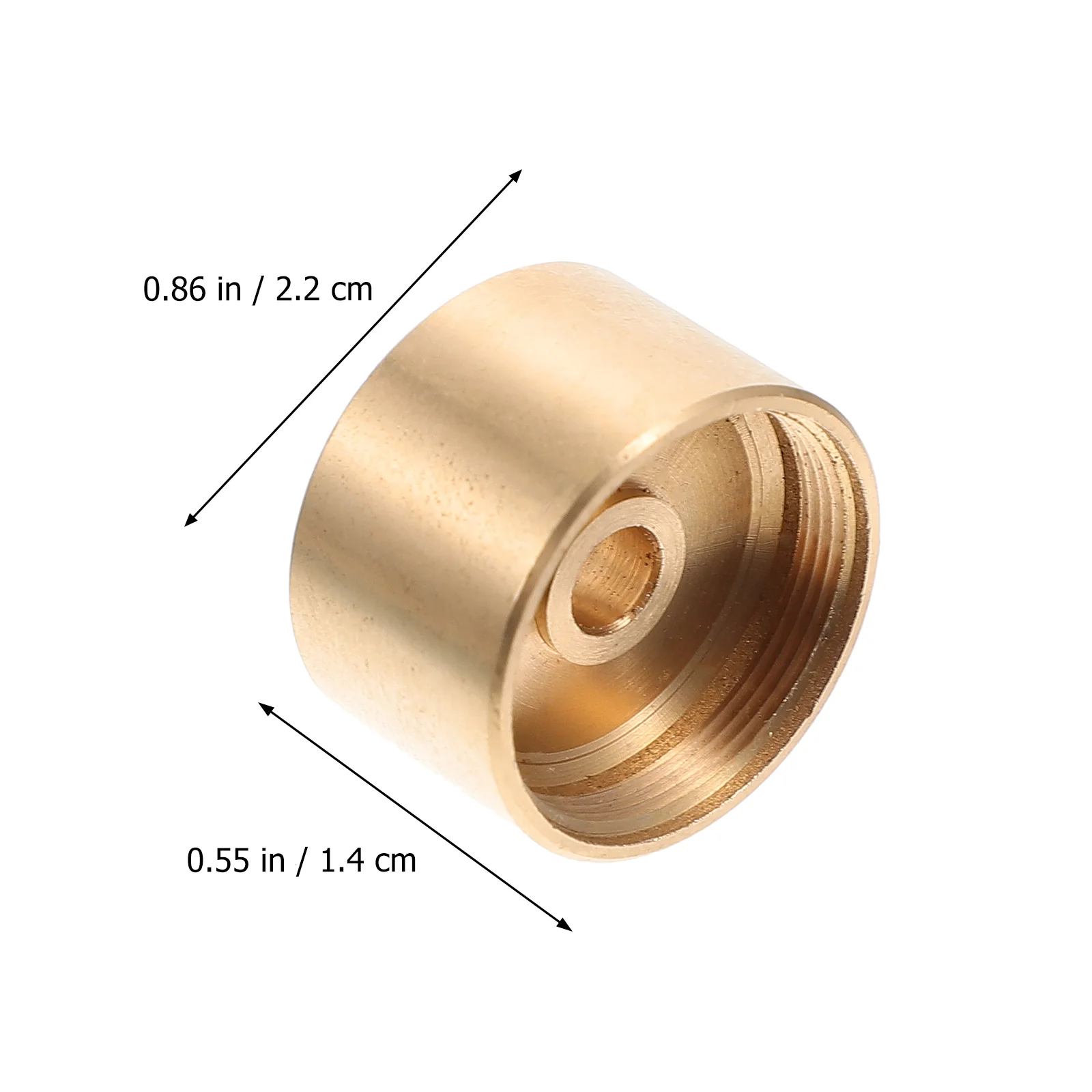 Trumpet Cornet Valve Piston Button Small Upper and Lower Cover Copper Musical Instrument