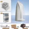 Vacuum Storage Bags, Jumbo Cube, Vacuum Sealing Bags Clothes Organizer, Compression Pack Bag Fit Clothing Bedding Quilts Blanket 6