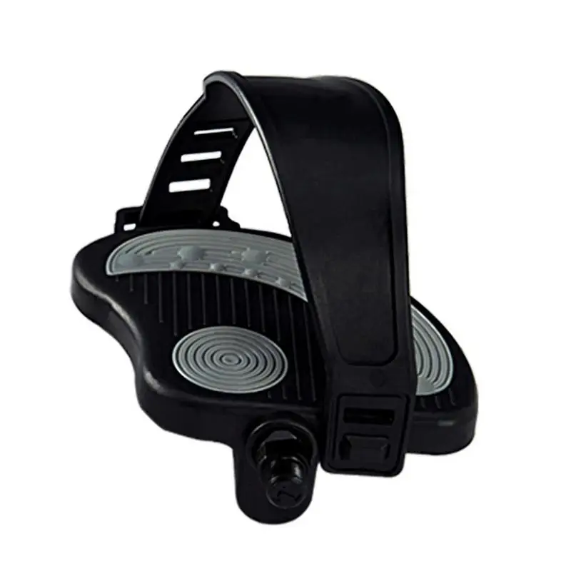 Bike Pedal Set Anti-slip Pedal Strap Universal For Exercise Training Bike Parts Replacement Stationary Pedals