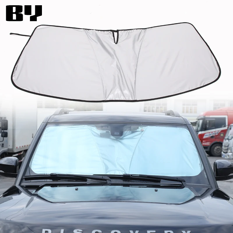 

Car Windshield Sunshade Reflective Sunshade Car Interior Protective Sunshade For Land Rover Discovery 4 LR4 2004-2016 Accessory