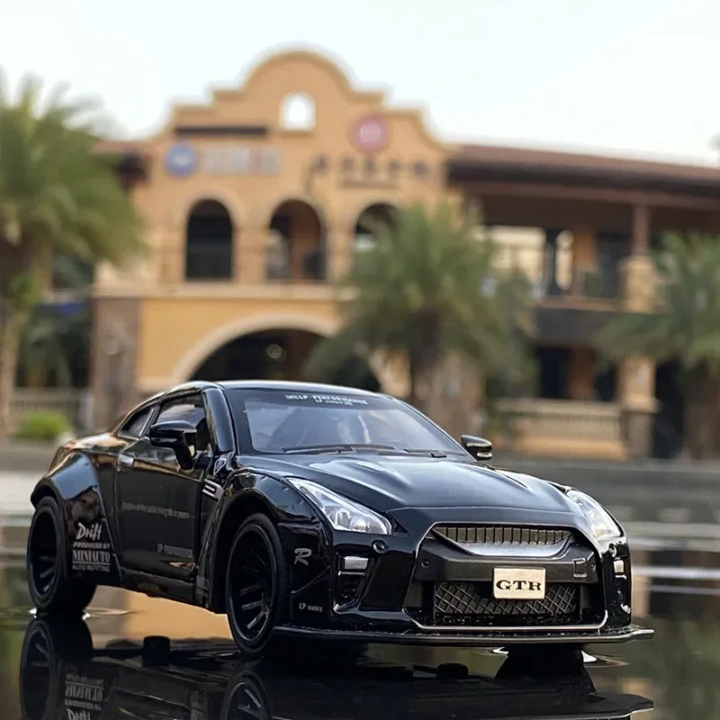 Alloy Sports Car Diecast Toy - Nissan Skyline Ares GTR Racing Collection