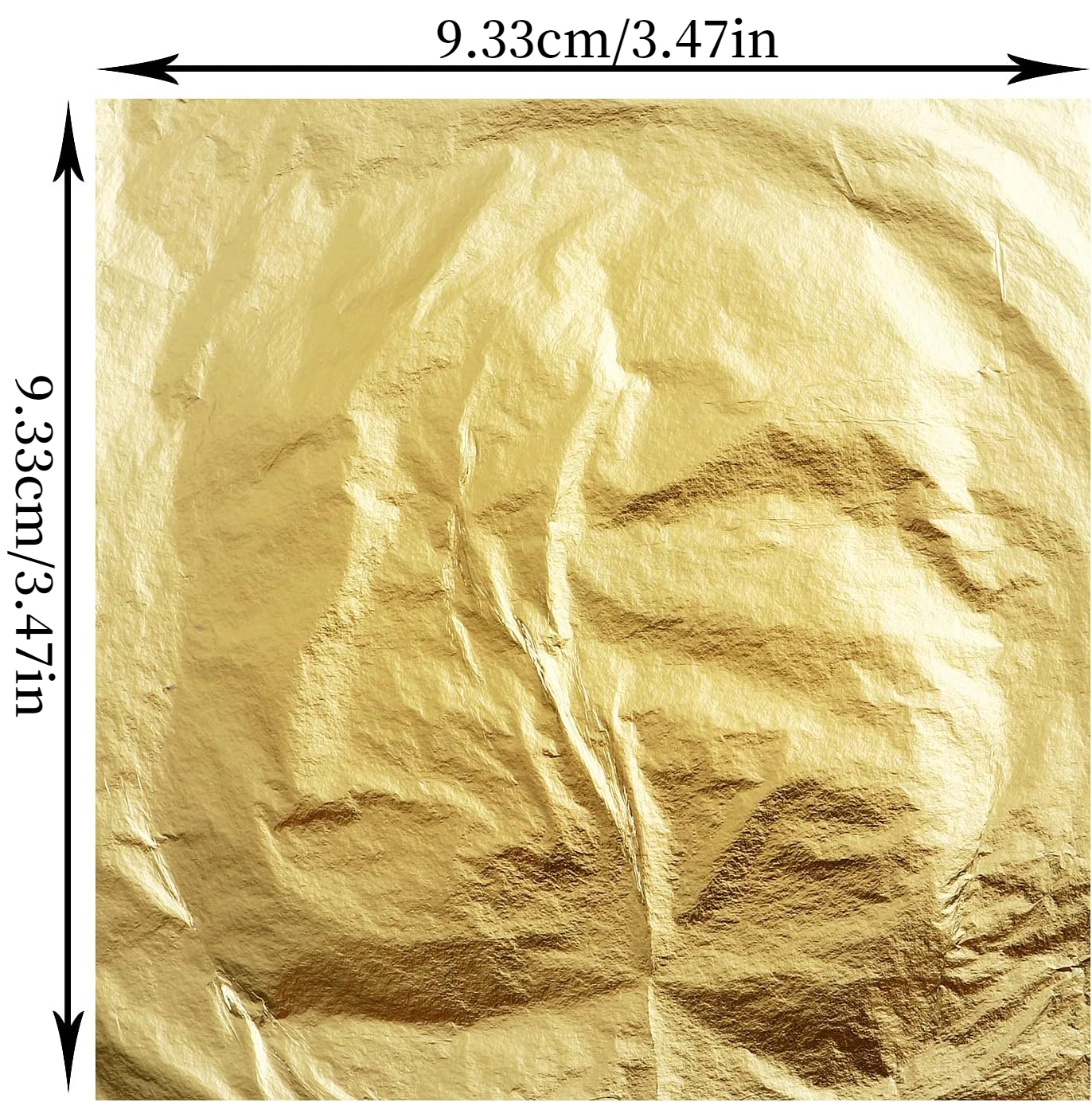 

Genuine Gold Foil 9.33cm Gold Leaf Foil Sheets DIY Cake Decoration Arts Crafts Paper Homr Real Gold Foil Gilding