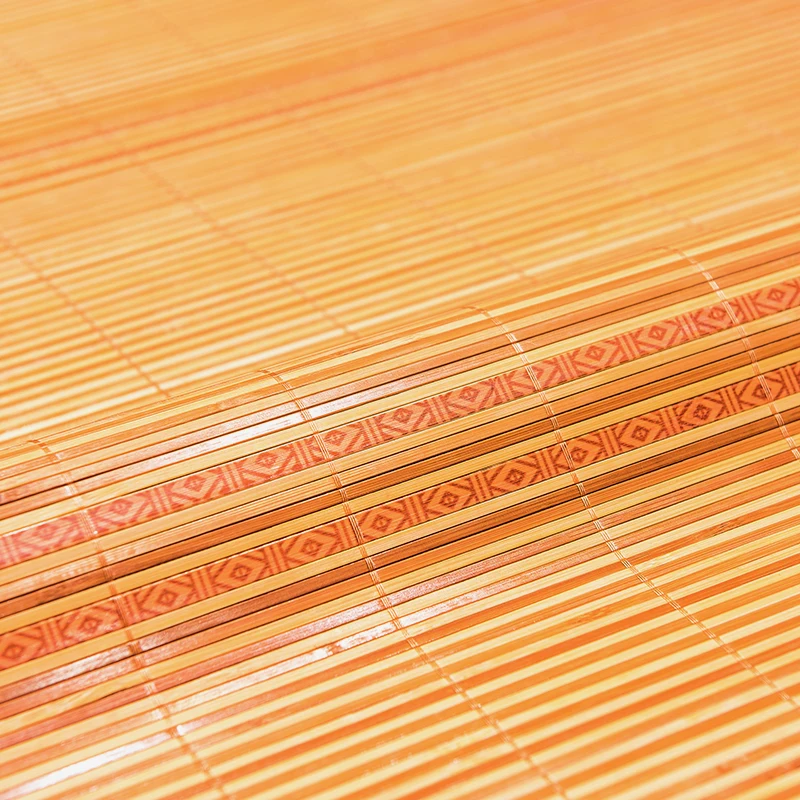 Bamboo mat summer cool mattress 1.5/1.8m bed folding double-sided grass mat double single student dormitory bamboo for mattress topper