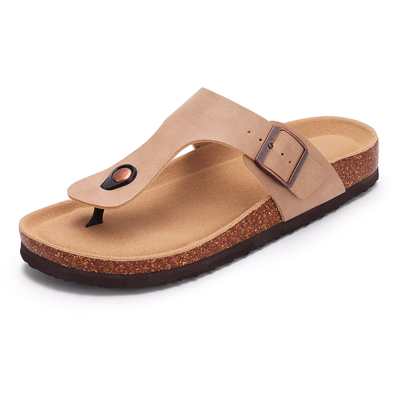Bebealy Men Flip-flops Summer Flip-flops Fashion Unisex Sandals Casual Beach Sandals Soft Nonslip Ladies Home