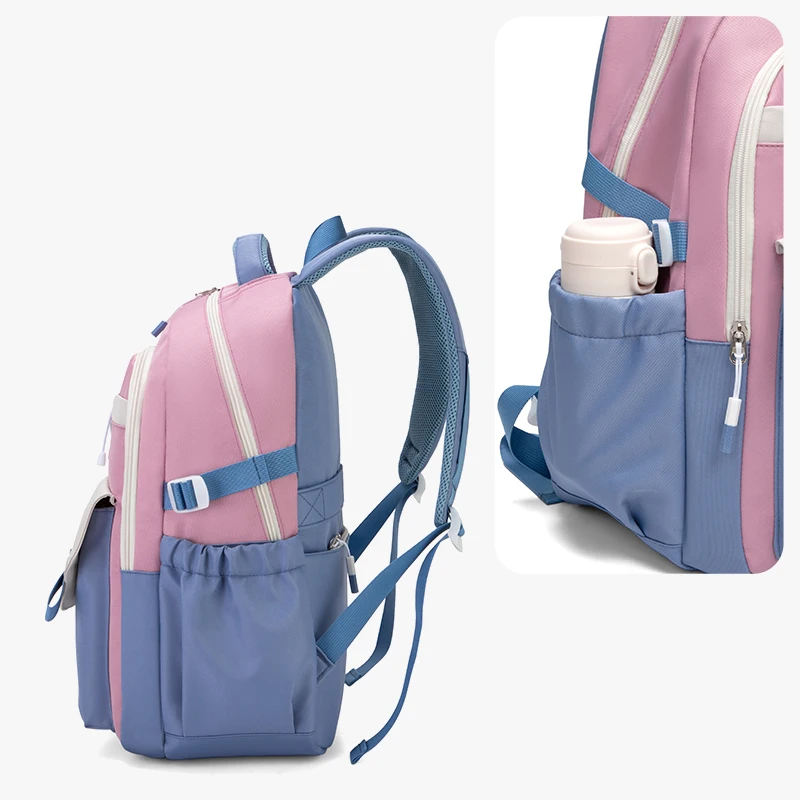 Schoolbags for Primary School Girls 1 to 3 Grade Junior High School Students High-Looking Large Capacity Backpacks