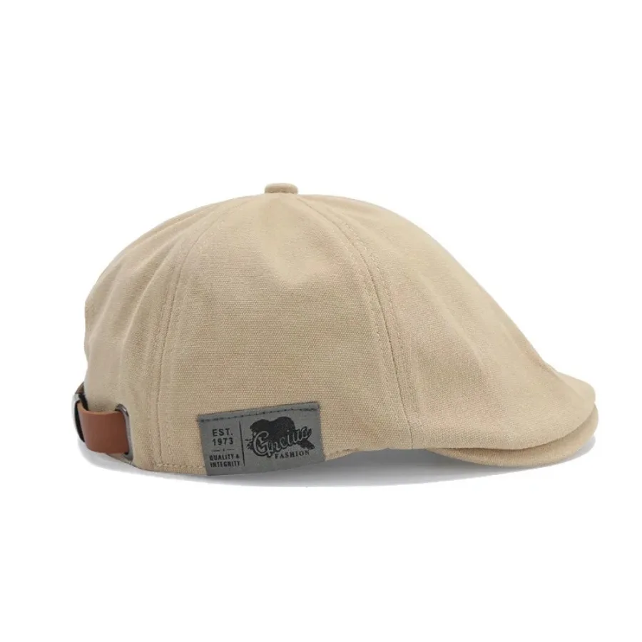 Retro Classic Beret for Men and Women Japanese Street Trend Wearing Duckbill Hats Instead Versatile for Summer and Autumn 6