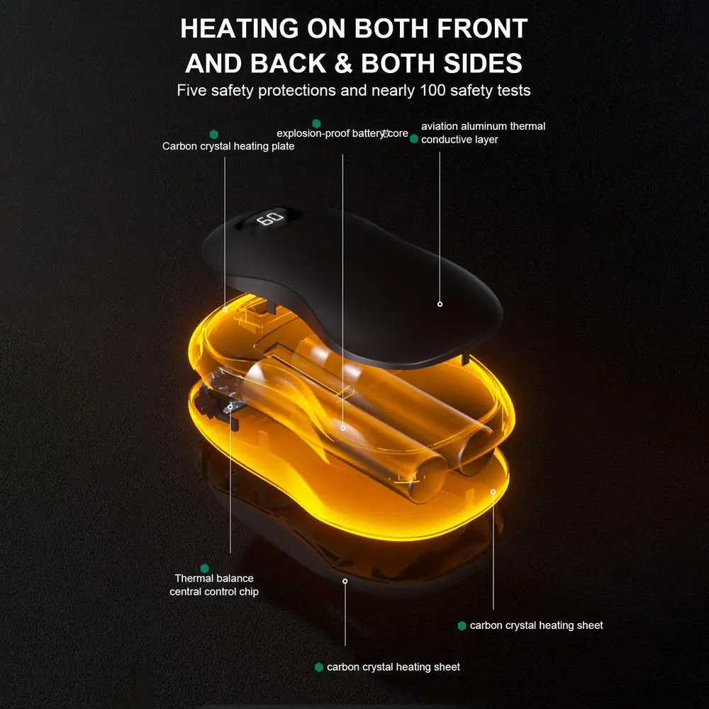 Aquecedor de aquecimento, 3-Gear ajustável, Proteção contra