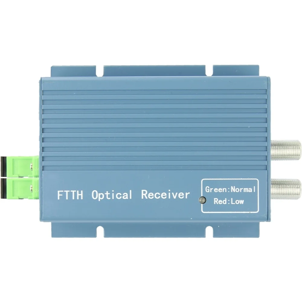 

Hot CATV OR2x GPON optical receiver with WDM micro FTTH optical node SC APC Duplex Connector with 2 output WDM for PON OR20 OR23
