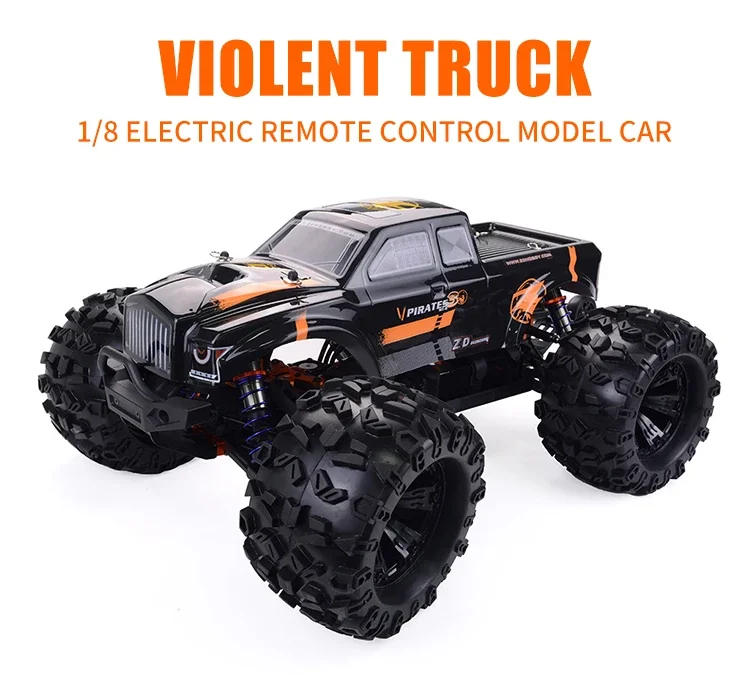 ZDレーシング　RTR   1\8 RCモンスタートラック ZD Racing MT8 1/8 2.4G 4WD 90km/h Brushless RC Car Electric