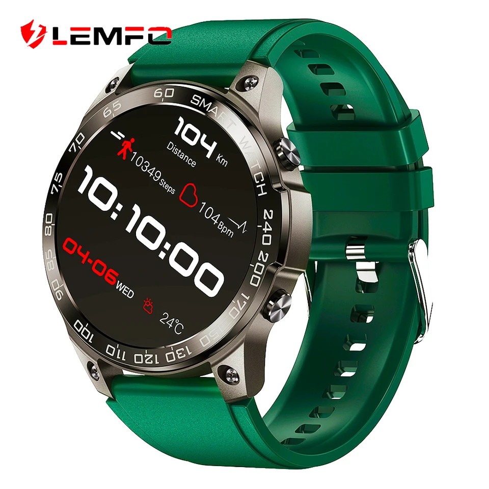 LEMFO relojes inteligentes smartwatch 1.43 inch 466*466 AMOLED HD relogio  inteligente smart watch batería