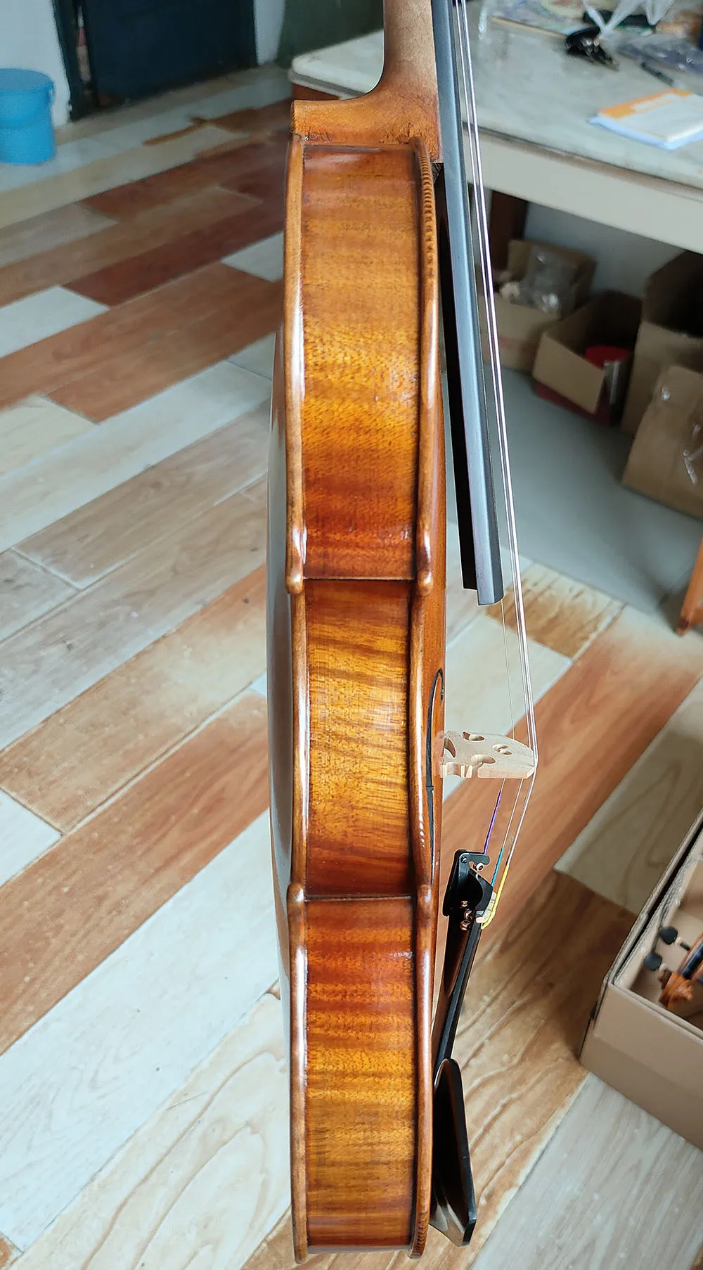 Antonio Stradivarius 1714 Soil Copy Professional 4/4 Size Violin acoustic violin