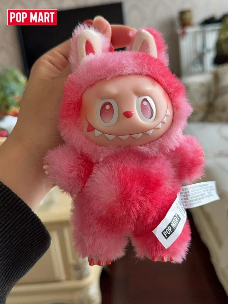 専用 BAOBAO⠀Carat⠀PINK⠀LABUBU Genuine Popmart Labubu Front High Energy Vinyl Doll Blind Box