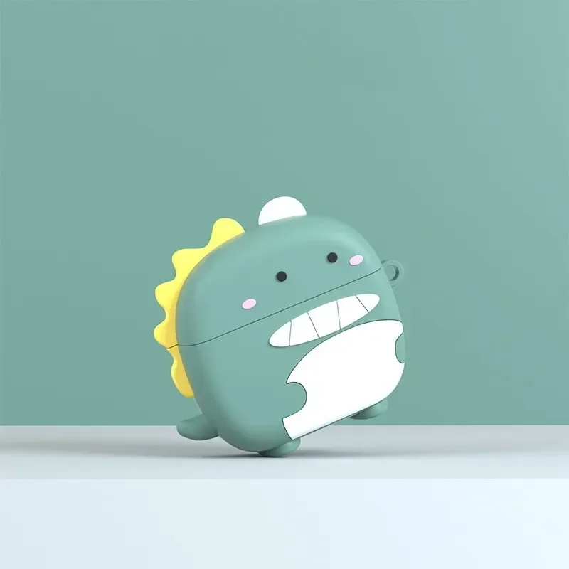 Huawei FreeBuds SE 2 Dino-Guard Silicone Case - Cute Cartoon Dinosaur, Anti-Drop, Anti-Scratch Protection