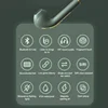 TWS J18 Bluetooth Earphones True Wireless Stereo HIFI Headphone Audio Earbuds Sports Headset With Microphone headphones 6