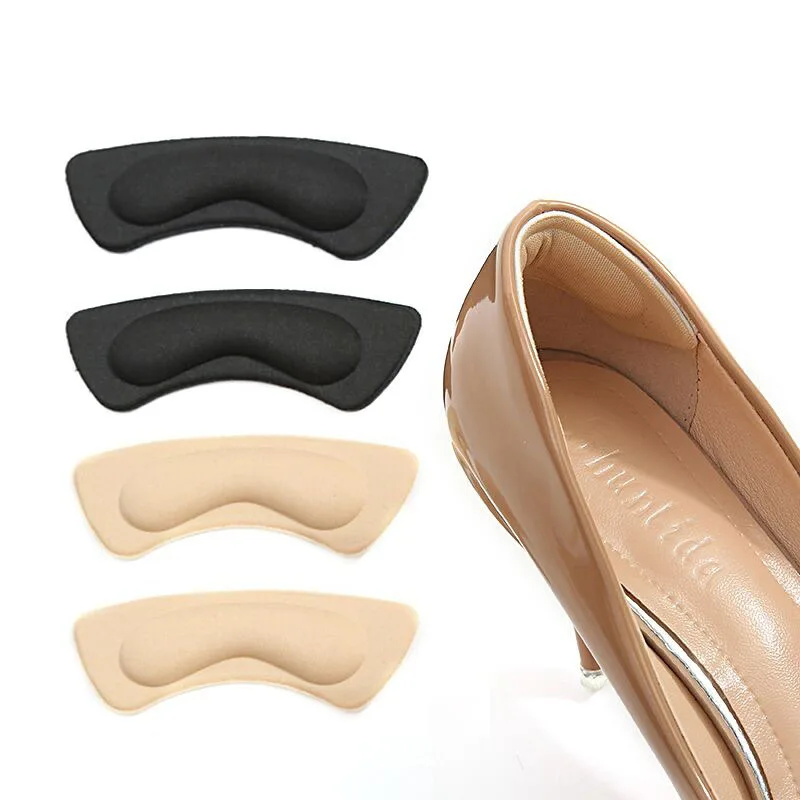 Women's Insoles Heel Stickers Adjustable Size Adhesive High Heel Inserts Foot Protection Stickers Pain Relief