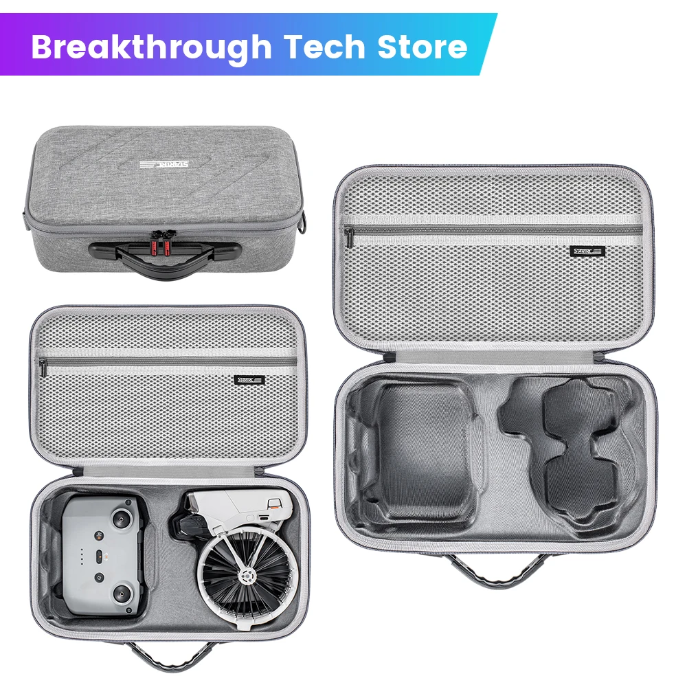 All-in-One Carrying Case for DJI FLIP Drone Hard Shell Shock Absorbing Storage Case RC 2/RC-N3 Storage Drone Accessories