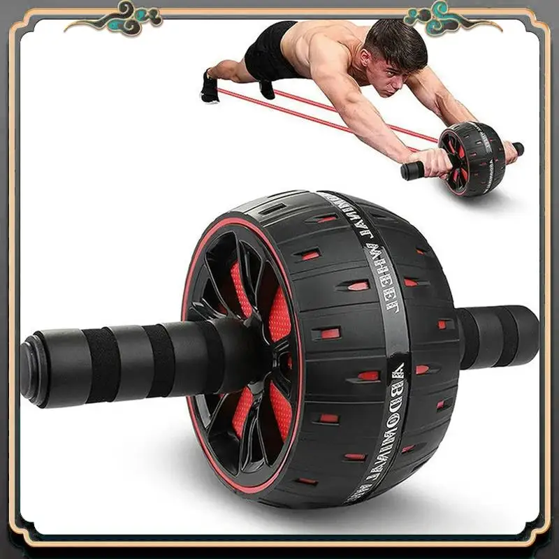 Premium Big Ab Roller For Abs Workout Ab Roller Wheel Exercise Equipment For Core Workout Abdominal Wheel Home Gym