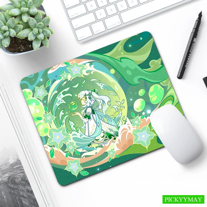 

Genshin Impact Mouse Pad Small Desk Mat Office Little Mousepad Cute Design XS Mouse Mat Office 20x25cm Desk Pad