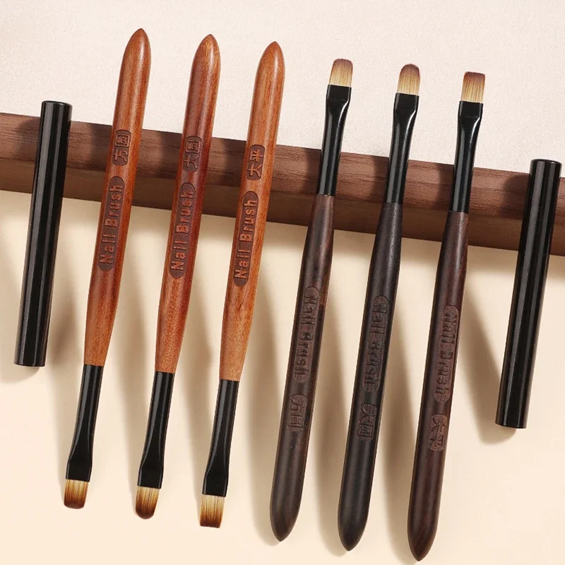 Nail Glue Phototherapy Pen UV Gel Brush Pen Acrylic Brush Professionnal Nail Art Brushes Painting Drawing Brush Manicure Tools 4