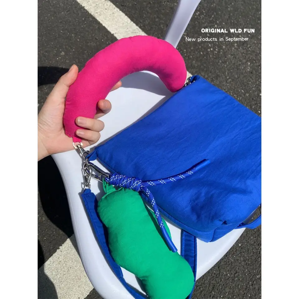 Women Bag Autumn Winter Nylon Square Shoulder Bags Handbags