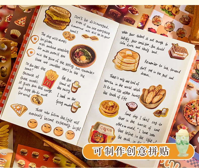 25 Stück gestanzte Aufkleber für Buch, Retro-Cartoon, dekorativ, handgefertigt, Scrapbooking-Zubehör, Tagebuch-Aufkleber, japanische Schreibwaren-Aufkleber – Detail 6