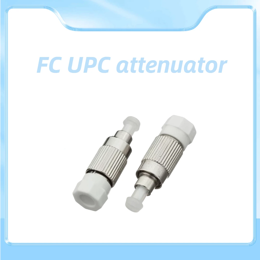 Lc Sc Fc St Mu Upc Apc Fixed Flanged Fiber Optic Attenuator Male-Female 1~