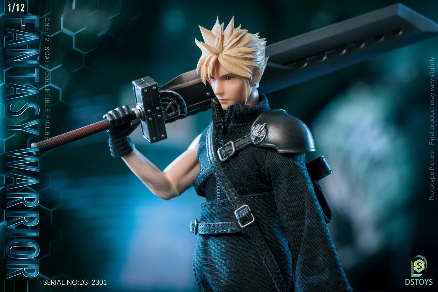 Final Fantasy VII ADVENT CHILDREN: Figurine de Cloud Strife