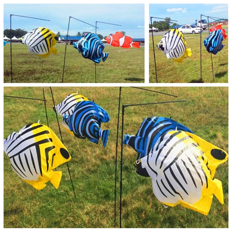 

free shipping plug ground fish kite outdoor power kiteboard pendant windsurf kite string kite reel winder professional bird kite