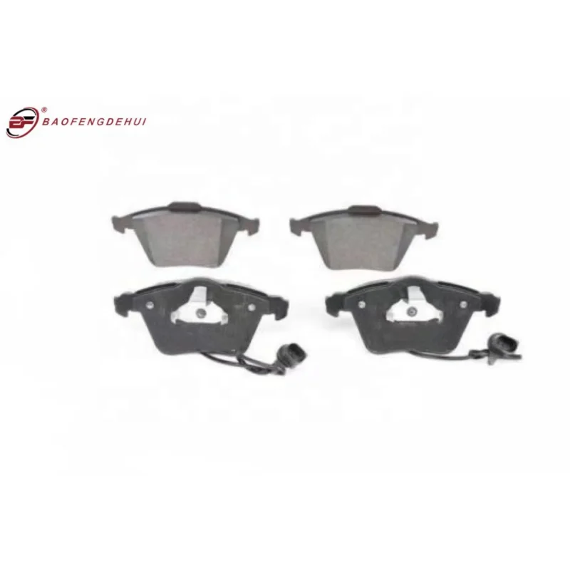 4PCS Front Disc Brake Pads Set For Audi A4 A6 Quattro S4 4F0698151K 321X30MM