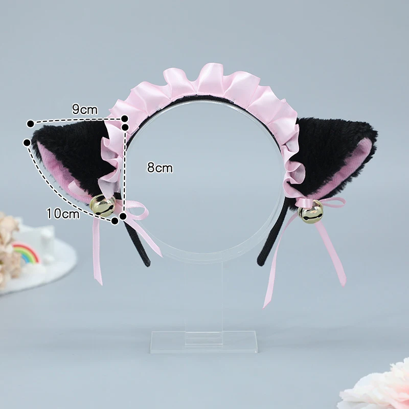 Anime Cosplay Costume Accessorio Hairwear Fasce Per Capelli Con - Foto 8
