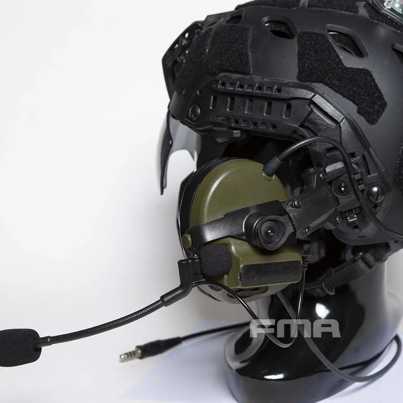 Casque tactique M32H MOD3,protège-oreilles de tir-Adaptation ARC,rail