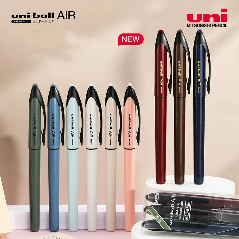 Uni Ball Air Micro UBA-188/188C Gel Rollerball Pen Black - Main Image